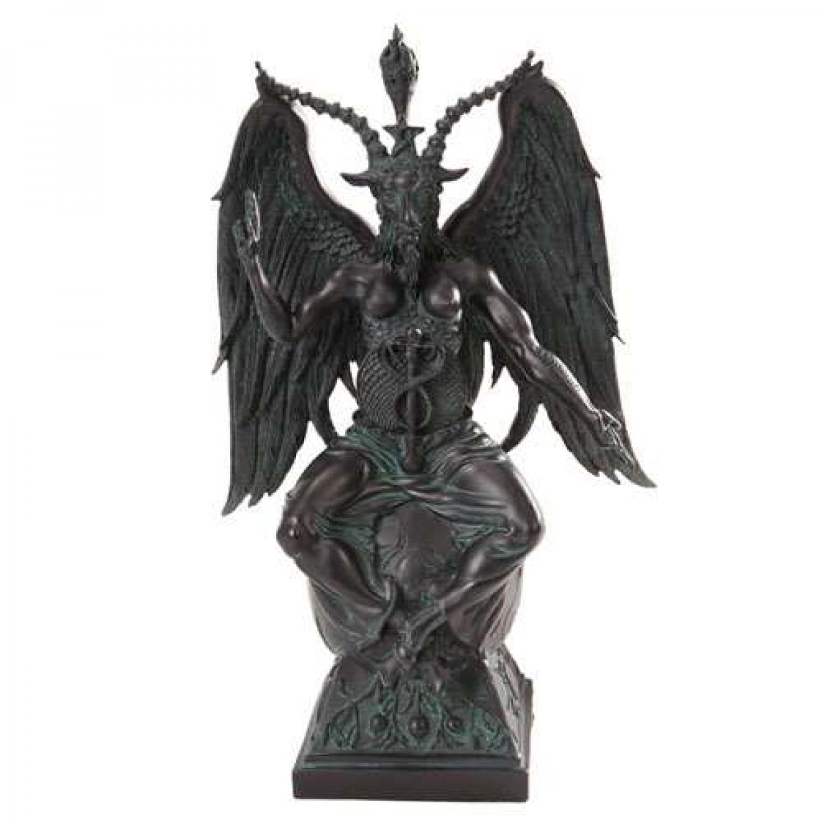 Satanic Goat Horned God Statue